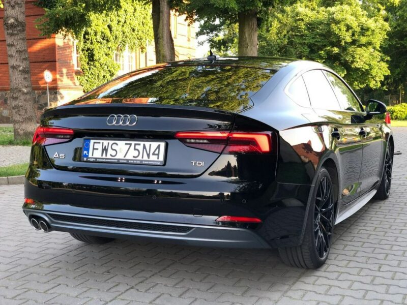 Audi A5 Sportback 2018r S-line 2.0 TDI 190KM S-tronic Alcantara Matrix Virtual F5 (2016-)