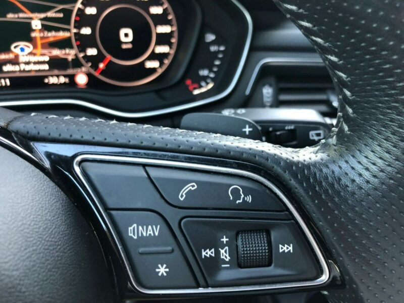 Audi A5 Sportback 2018r S-line 2.0 TDI 190KM S-tronic Alcantara Matrix Virtual F5 (2016-)