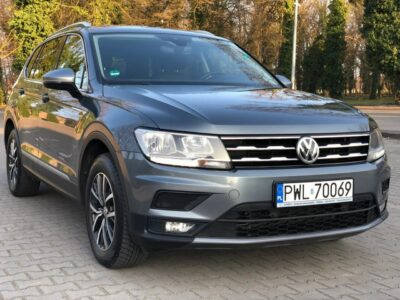 Volkswagen Tiguan Bezwypadkowy Mk2 2018 2.0 TDI 150 KM 7 osób Automat Navi Led Hak Dsg II (2016-2024)