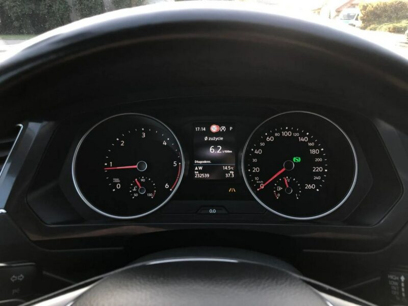 Volkswagen Tiguan Bezwypadkowy Mk2 2018 2.0 TDI 150 KM 7 osób Automat Navi Led Hak Dsg II (2016-2024)