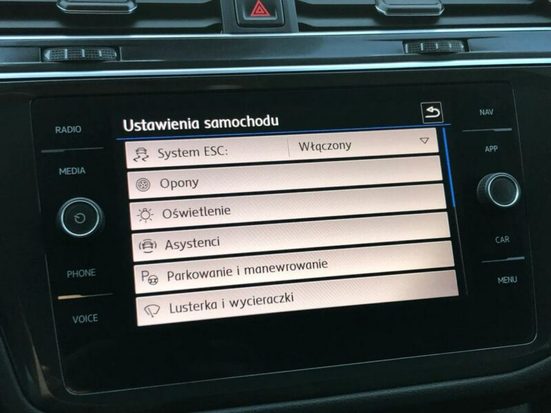 Volkswagen Tiguan Bezwypadkowy Mk2 2018 2.0 TDI 150 KM 7 osób Automat Navi Led Hak Dsg II (2016-2024)