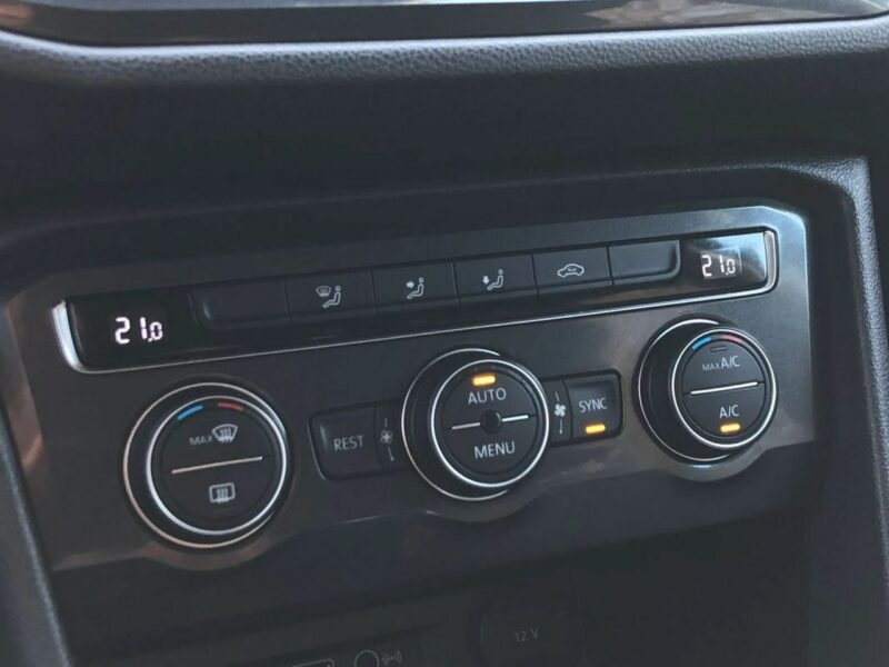 Volkswagen Tiguan Bezwypadkowy Mk2 2018 2.0 TDI 150 KM 7 osób Automat Navi Led Hak Dsg II (2016-2024)