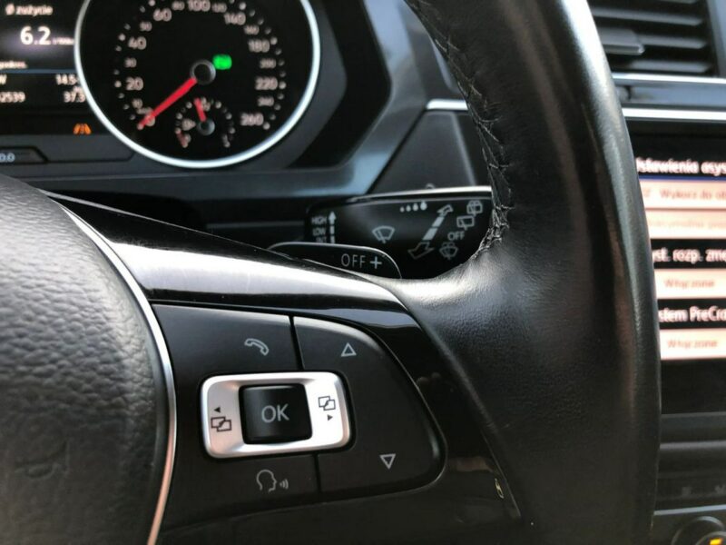 Volkswagen Tiguan Bezwypadkowy Mk2 2018 2.0 TDI 150 KM 7 osób Automat Navi Led Hak Dsg II (2016-2024)