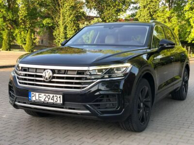 Volkswagen Touareg R-Line 2019r V8 4.0 TDI 422KM 4x4 Matrix Head Pneumatyka Hak FV23% VAT III (2018-)