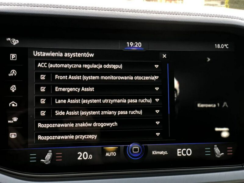 Volkswagen Touareg R-Line 2019r V8 4.0 TDI 422KM 4x4 Matrix Head Pneumatyka Hak FV23% VAT III (2018-)