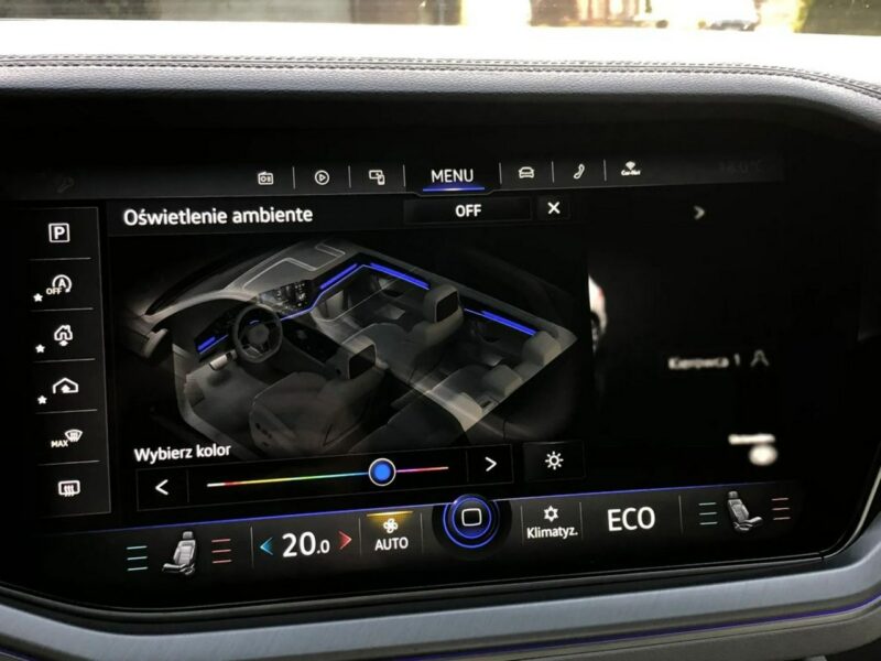 Volkswagen Touareg R-Line 2019r V8 4.0 TDI 422KM 4x4 Matrix Head Pneumatyka Hak FV23% VAT III (2018-)