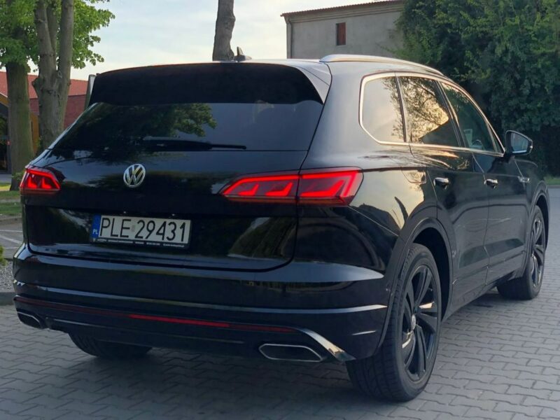 Volkswagen Touareg R-Line 2019r V8 4.0 TDI 422KM 4x4 Matrix Head Pneumatyka Hak FV23% VAT III (2018-)