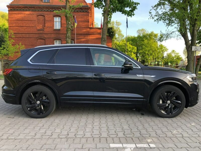Volkswagen Touareg R-Line 2019r V8 4.0 TDI 422KM 4x4 Matrix Head Pneumatyka Hak FV23% VAT III (2018-)