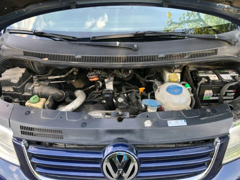 Volkswagen Transporter T5 LONG 2.5 TDI 130KM Automat Tempomat 5 osób Klima Hak Zarejestrowany T5