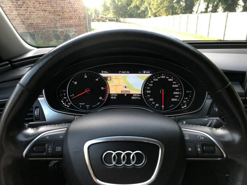 Audi A6 C7 LIFT 3.0 TDI Bezwypadkowy Automat Kamera ACC Skóry Pneumatyka Stron C7 (2011-)