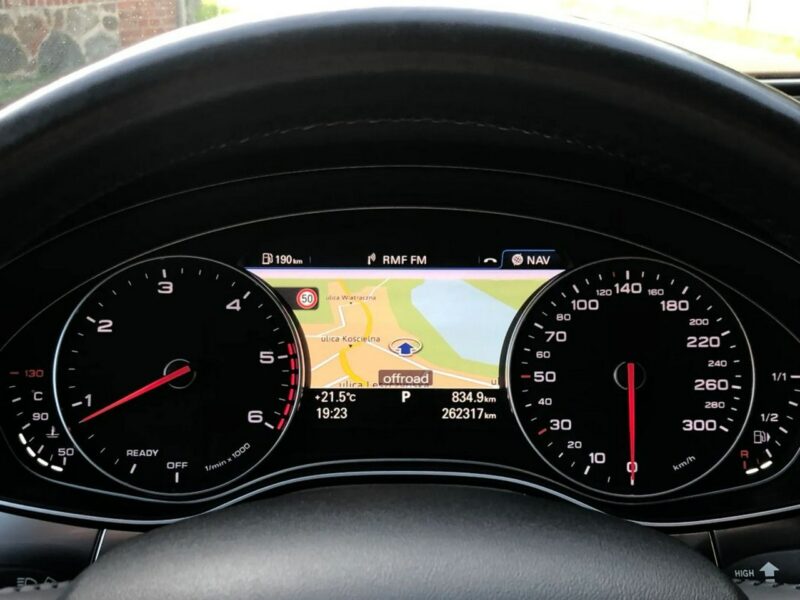 Audi A6 C7 LIFT 3.0 TDI Bezwypadkowy Automat Kamera ACC Skóry Pneumatyka Stron C7 (2011-)