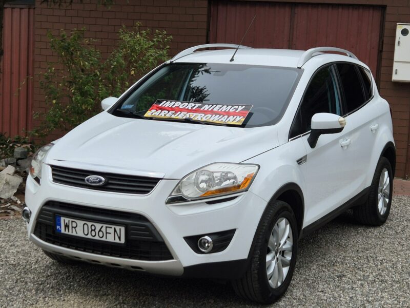 Ford Kuga 2.5T 200KM, 4x4, 2009r, Titanium, Oryginał, Stan Perfekcyjny I (2008-2012)