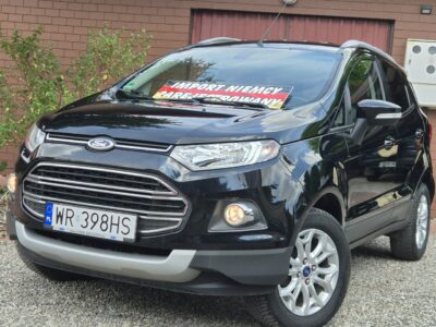 Ford EcoSport 1.5DCI 90KM, Oryginał Lakier, Bogata Opcja, Z Niemiec II (2013-)