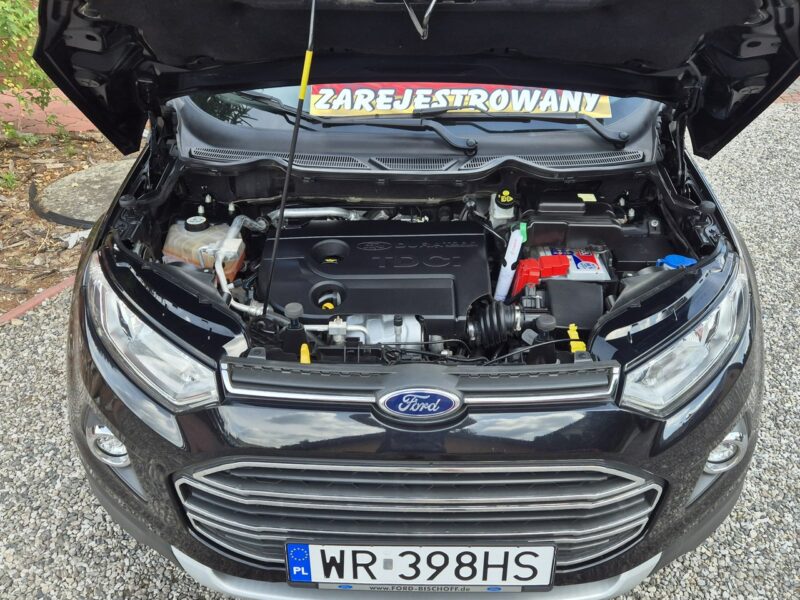 Ford EcoSport 1.5DCI 90KM, Oryginał Lakier, Bogata Opcja, Z Niemiec II (2013-)