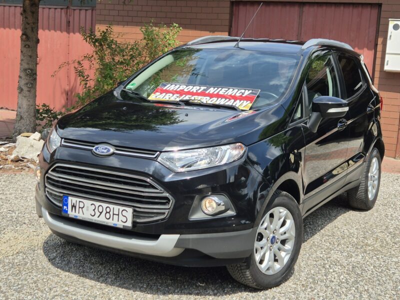 Ford EcoSport 1.5DCI 90KM, Oryginał Lakier, Bogata Opcja, Z Niemiec II (2013-)