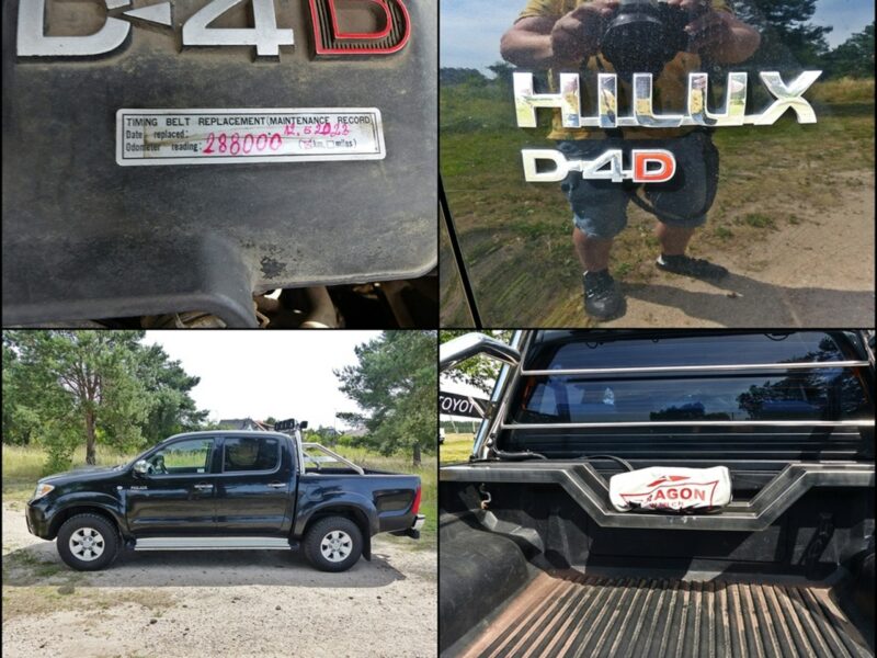Toyota Hilux 2.5 D-4D*Klima*Pełna Elektryka*Alu*Wyciągarka*Opony AT*Idealny Stan!! VII (2005-)