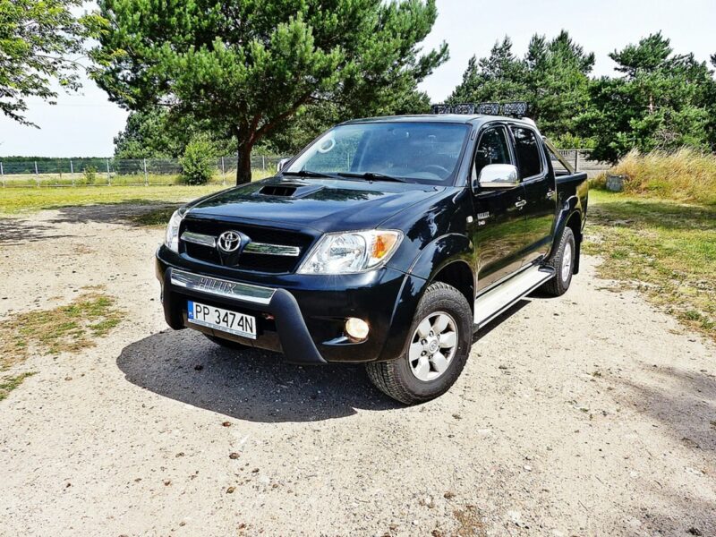 Toyota Hilux 2.5 D-4D*Klima*Pełna Elektryka*Alu*Wyciągarka*Opony AT*Idealny Stan!! VII (2005-)