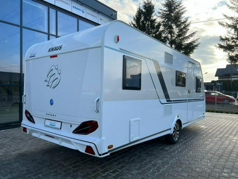 przyczepy kempingowe Knaus Sport 580 QS Od ręki - Rodzinna przyczepa Knaus Sport z łóżkami piętrowymi!