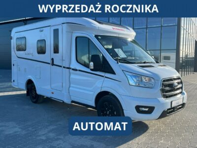 samochody kempingowe Dethleffs Globebus GO T15 Od ręki - Kompaktowa półintegra Dethleffs w wersji zimowej