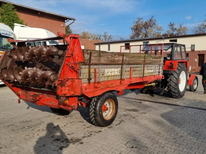 Rozrzutniki obornika Krone Krone Optimat rozrzutnik Krone Optimat Rozrzutnik Obornika, wapna wałki poziome