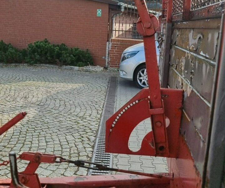 Rozrzutniki obornika Krone Krone Optimat rozrzutnik Krone Optimat Rozrzutnik Obornika, wapna wałki poziome