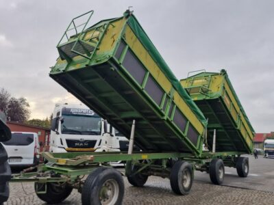Przyczepa transportowa Krone KRONE DK225 / 16 Przyczepa Krone wywrotka 3 stronna kipper 16 t DMC