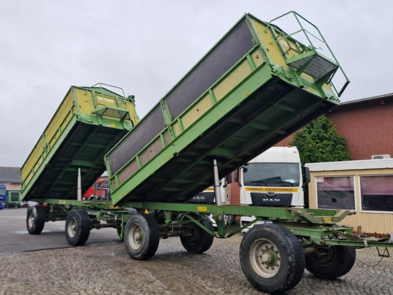 Przyczepa transportowa Krone KRONE DK225 / 16 Przyczepa Krone wywrotka 3 stronna kipper 16 t DMC