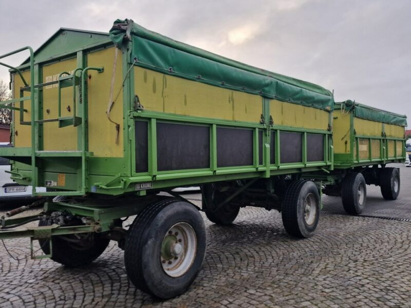 Przyczepa transportowa Krone KRONE DK225 / 16 Przyczepa Krone wywrotka 3 stronna kipper 16 t DMC