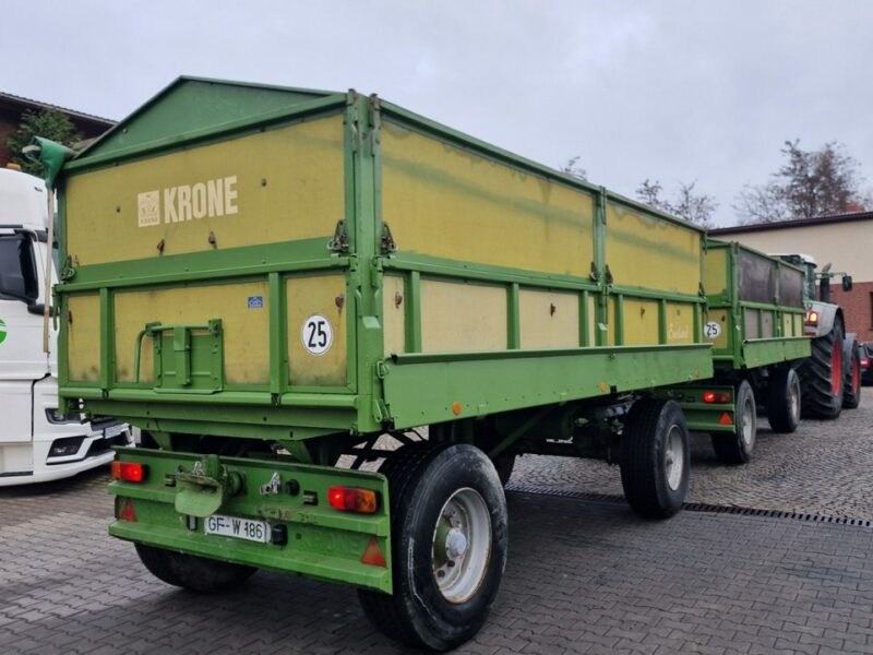 Przyczepa transportowa Krone KRONE DK225 / 16 Przyczepa Krone wywrotka 3 stronna kipper 16 t DMC