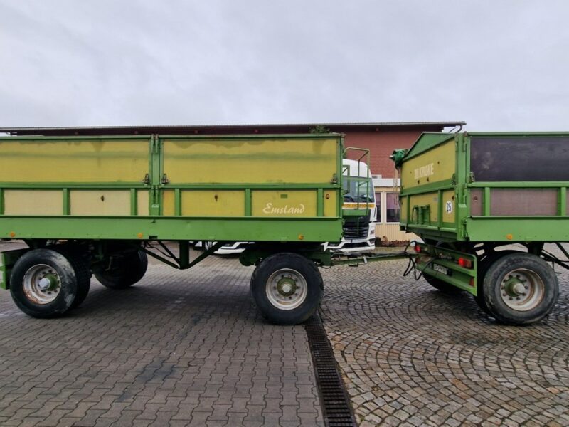 Przyczepa transportowa Krone KRONE DK225 / 16 Przyczepa Krone wywrotka 3 stronna kipper 16 t DMC