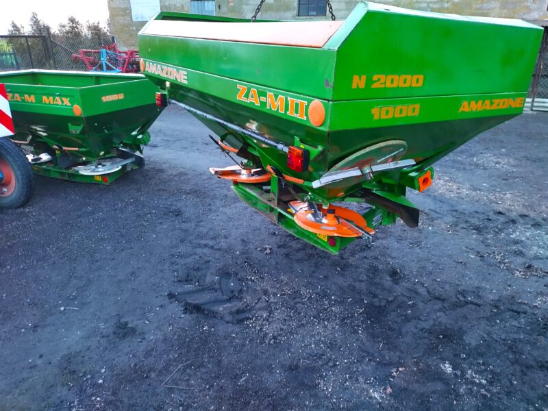 Rozsiewacz Amazone ZA-M II 1000 + 2000 -- wysiew 36 m