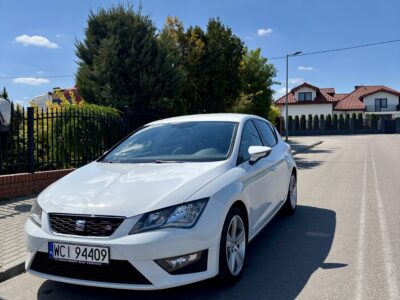 Seat Leon III 1.4 TSI 122 KM | Biały | Manual | 17” Alufelgi | Po serwisie