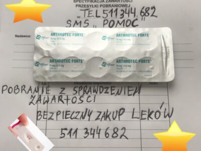ORYGINALNE ZESTAWY PORONN.E 12+ 1 511.344.682 ARTHROTE-C PACZKA POBRANIE Z SPRAWDZENIEM ZAWARTOSCI