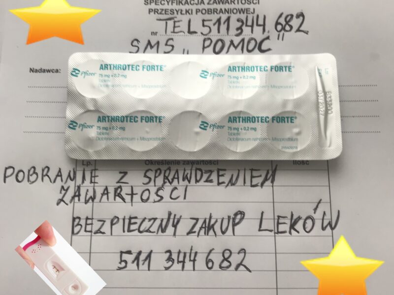 ORYGINALNE ZESTAWY PORONN.E 12+ 1 511.344.682 ARTHROTE-C PACZKA POBRANIE Z SPRAWDZENIEM ZAWARTOSCI